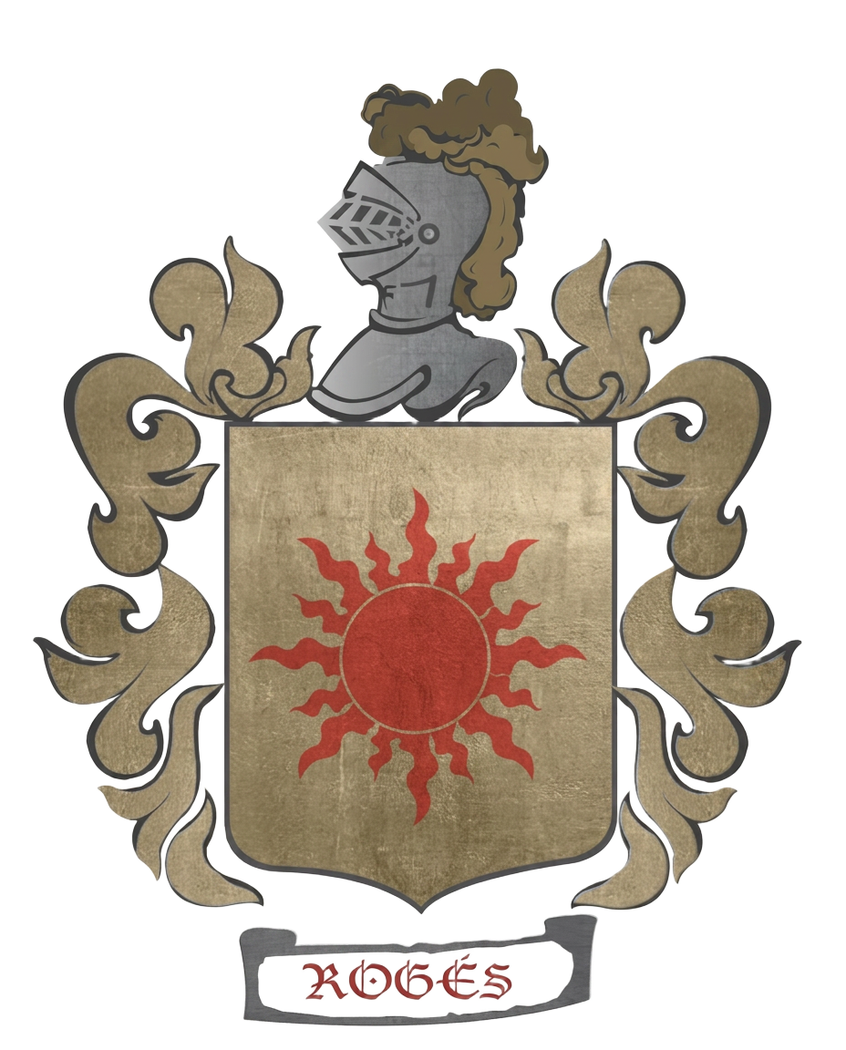 Rogés family coat of arms